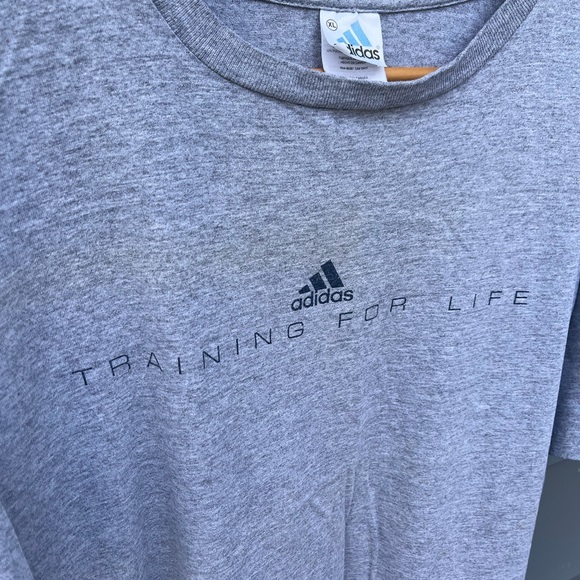 Vintage Adidas T-Shirt / XL / Training For Life - Picture 3 of 8